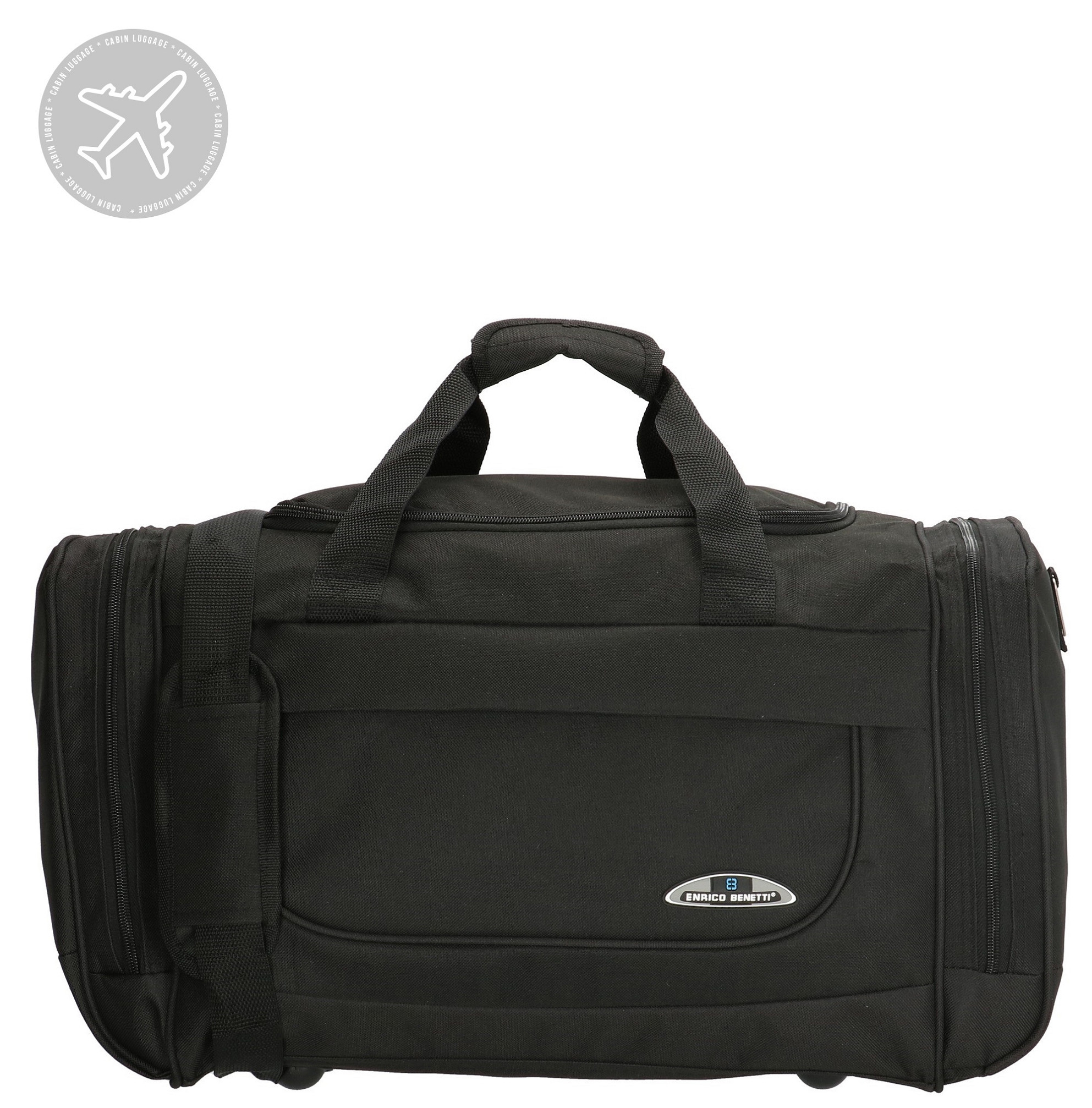 Sportovní taška černá 41L - Enrico Benetti 