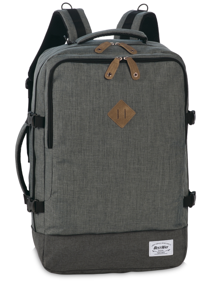 Cestovní batoh šedý 40L - Bestway Cabin