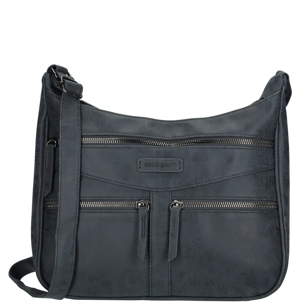 Dámská crossbody kabelka modrá - Enrico Benetti
