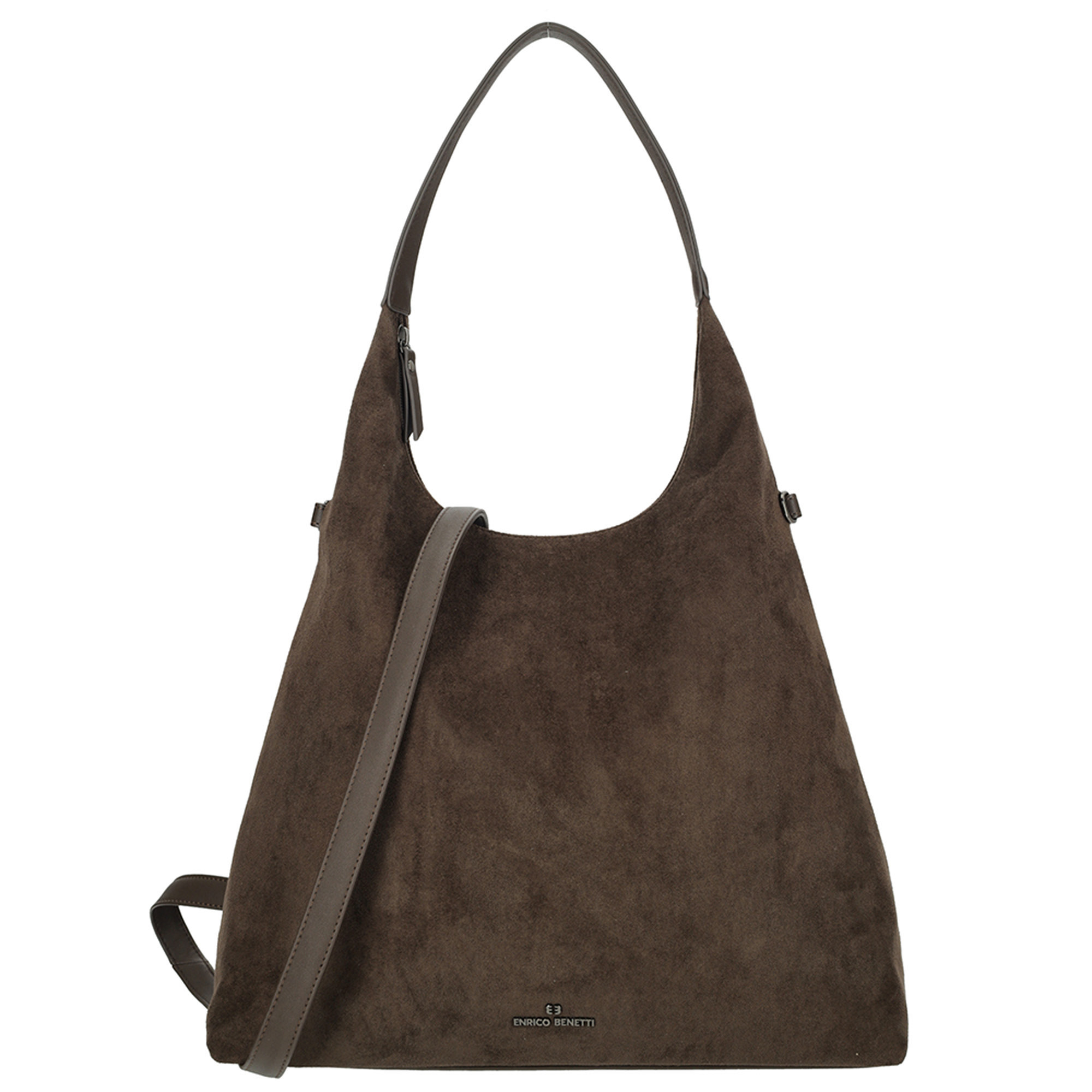 Dámská shopper kabelka hnědá - Enrico Benetti