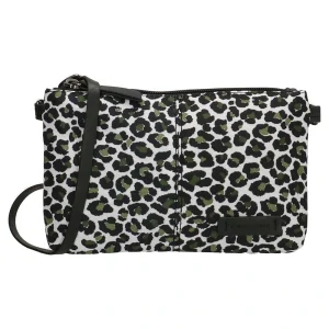 Dámská textilní kabelka panther zelená - Enrico Benetti 