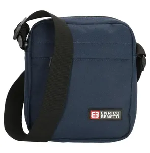 Pánská crossbody taška modrá - Enrico Benetti Amsterdam 