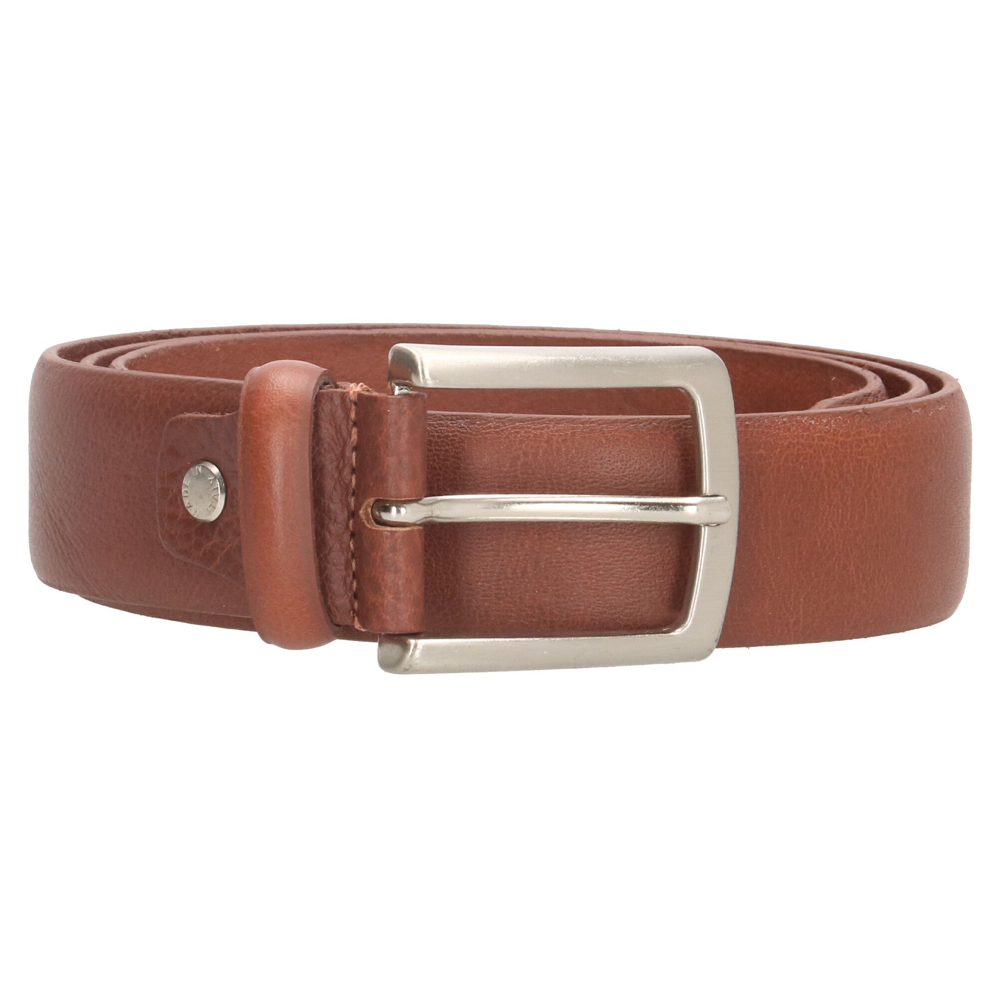 Pánský kožený pásek DD exclusive hnědý