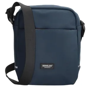 Pánská crossbody taška na doklady modrá - Beagles Original