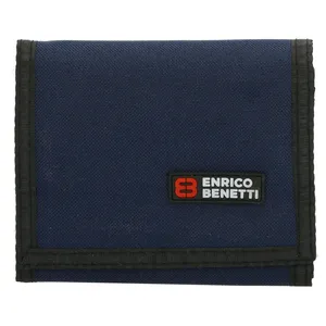 Textilní peněženka Enrico Benetti modrá