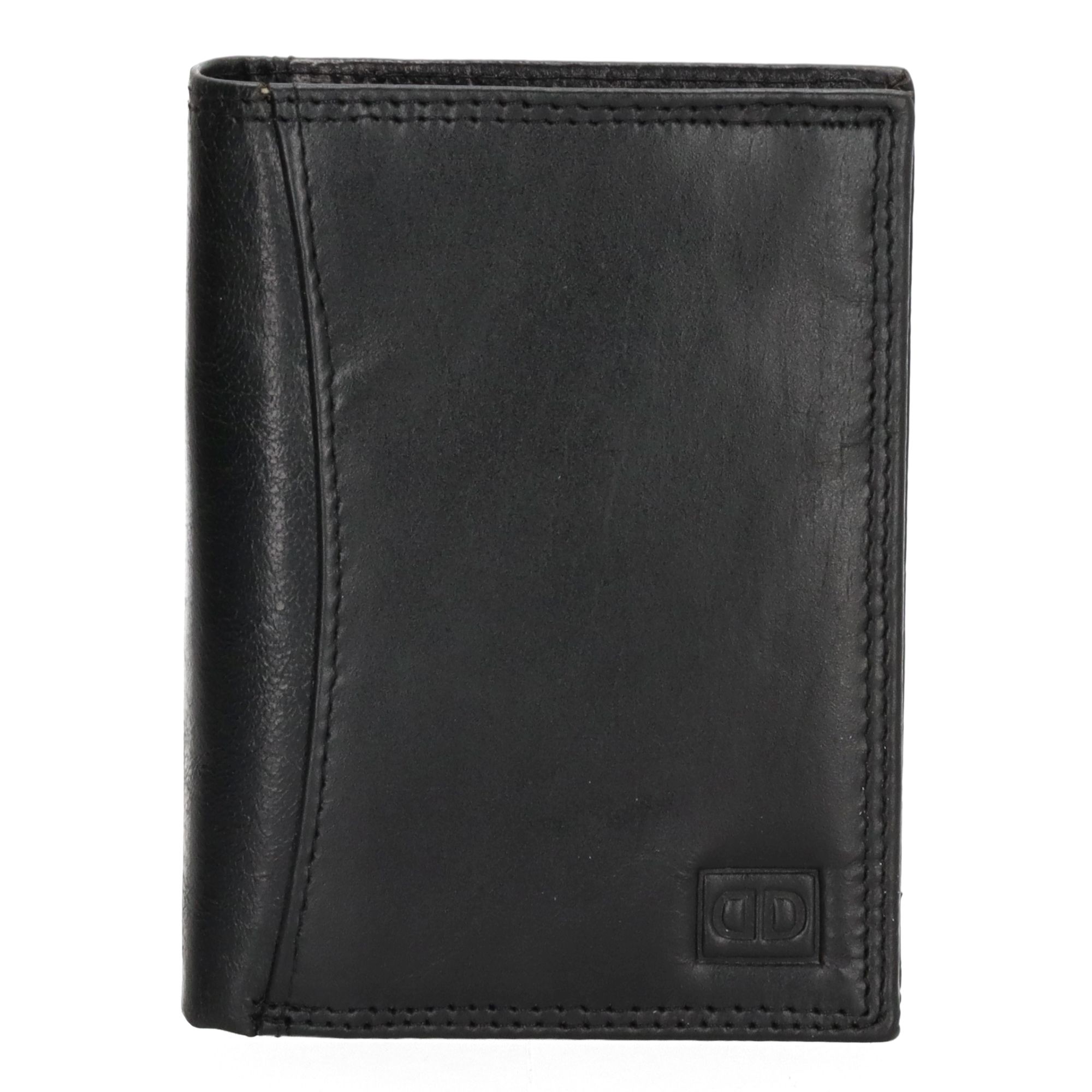 Pánská kožená peněženka Double-D černá  