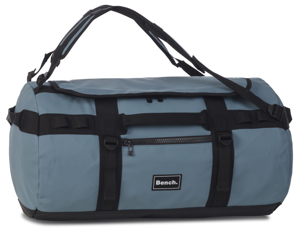 Sportovní taška-batoh 2v1 modrá 45L - Bench 