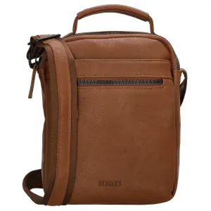 Pánská crossbody taška hnědá - Beagles Toledo