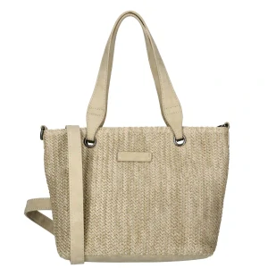Dámská proutěná kabelka béžová - Enrico Benetti Summer 