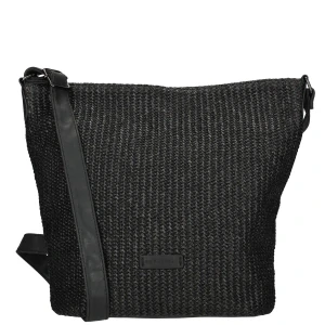 Dámská proutěná kabelka černá - Enrico Benetti Summer 