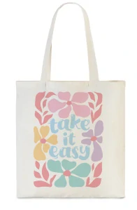 Dámská textilní taška Barevné květy - Punta Trendy Shopper