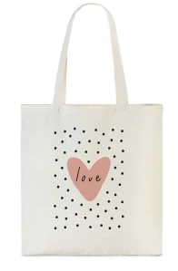 Dámská textilní taška Love - Punta Trendy Shopper