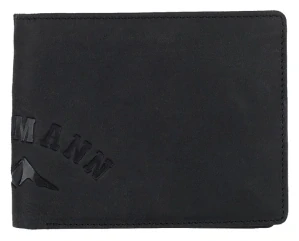 Pánská kožená peněženka Watzmann černá
