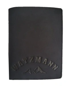 Pánská kožená peněženka Watzmann černá