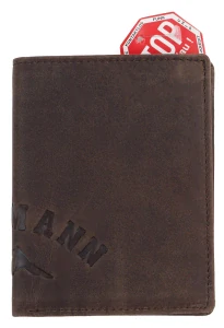 Pánská kožená peněženka Watzmann hnědá