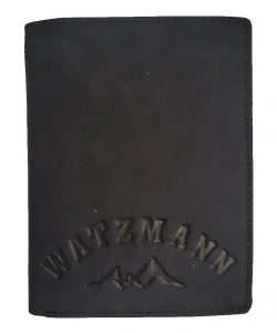 Pánská kožená peněženka Watzmann šedá