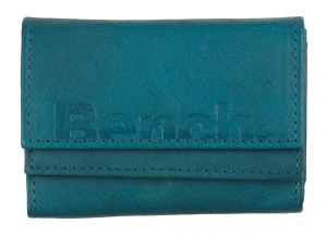 Dámská malá kožená peněženka Bench zelená