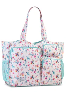 Plážová taška květiny - Fabrizio Summer XXL