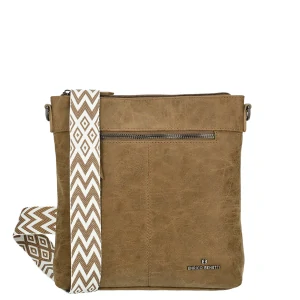 Dámská crossbody kabelka hnědá - Enrico Benetti Stacey