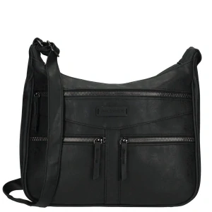 Dámská crossbody kabelka černá - Enrico Benetti