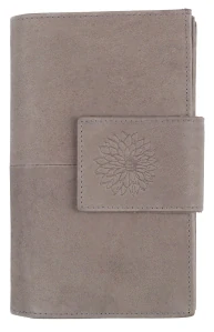 Dámská kožená peněženka HJP Design šedá