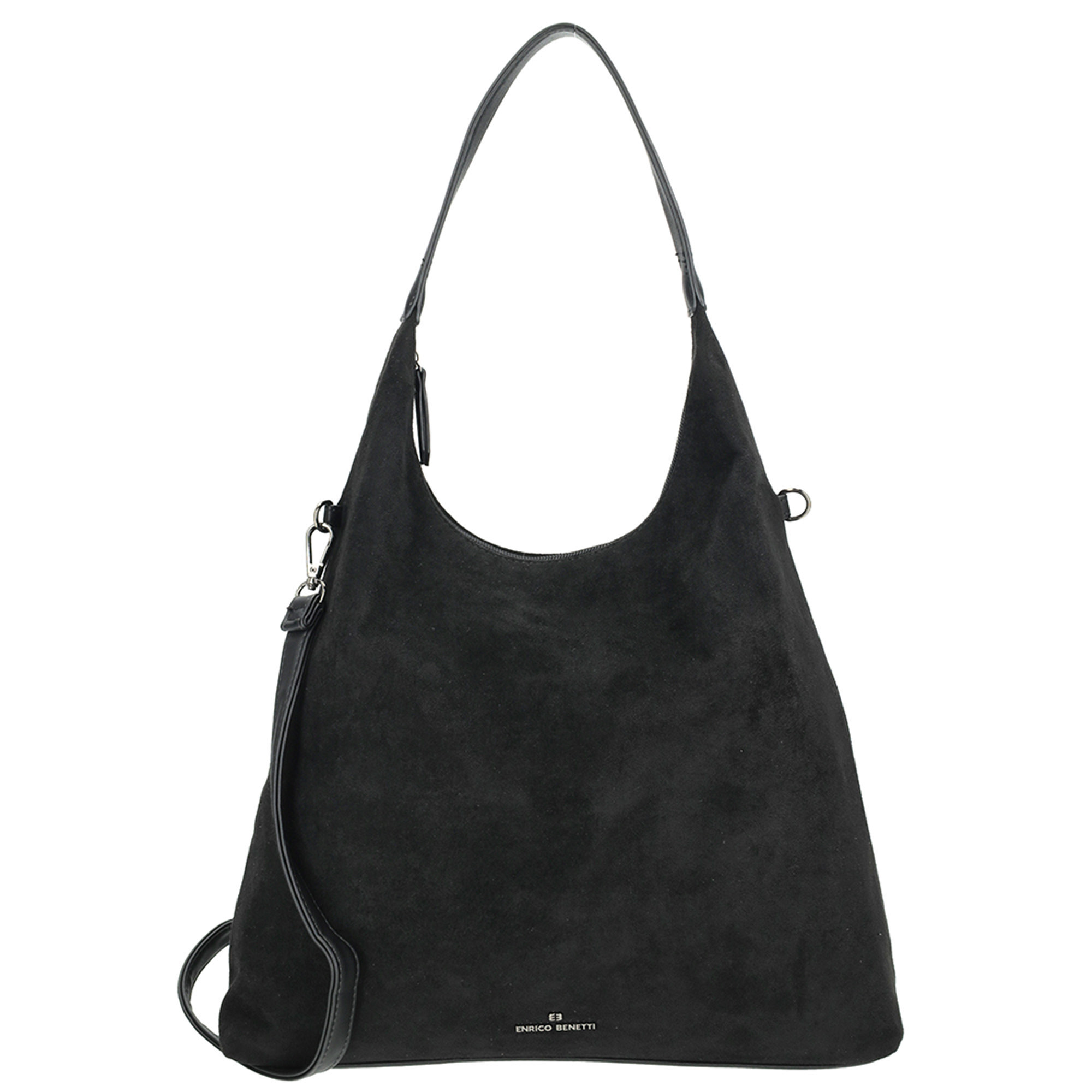 Dámská shopper kabelka černá - Enrico Benetti