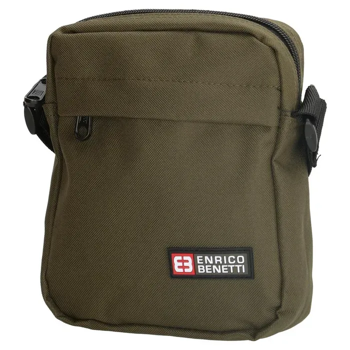 Pánská crossbody taška zelená - Enrico Benetti Amsterdam 