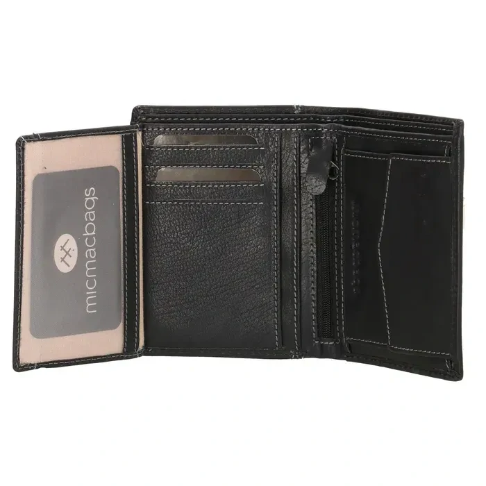 Pánská kožená peněženka Micmacbags černá