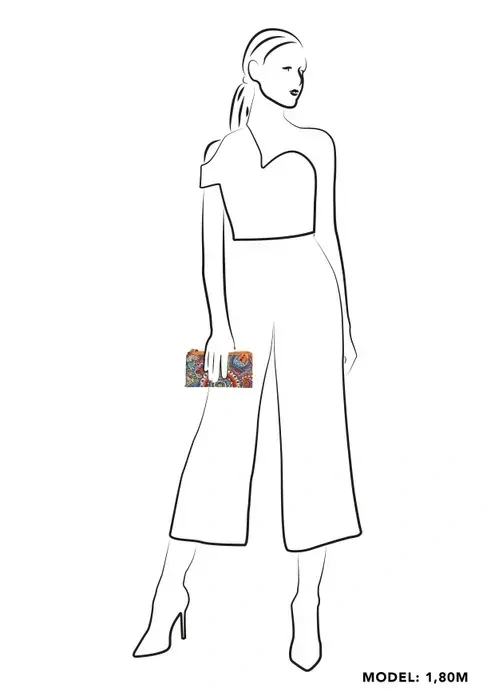 Dámská kožená peněženka Happy Wallet oranžová