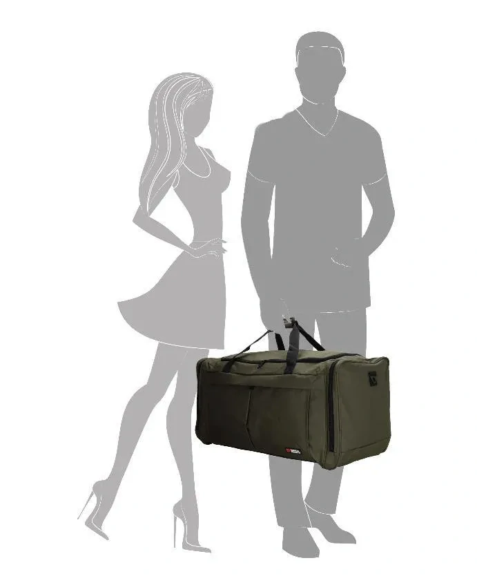 Velká cestovní taška zelená 87L - Enrico Benetti