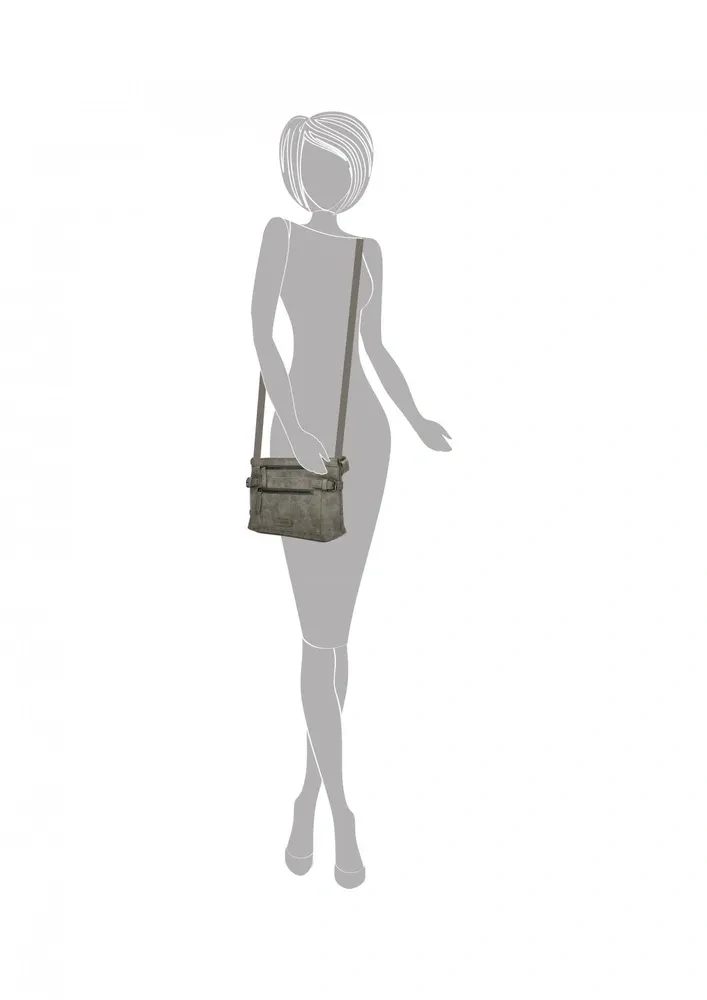 Crossbody kabelka šedá - Enrico Benetti Nouméa 