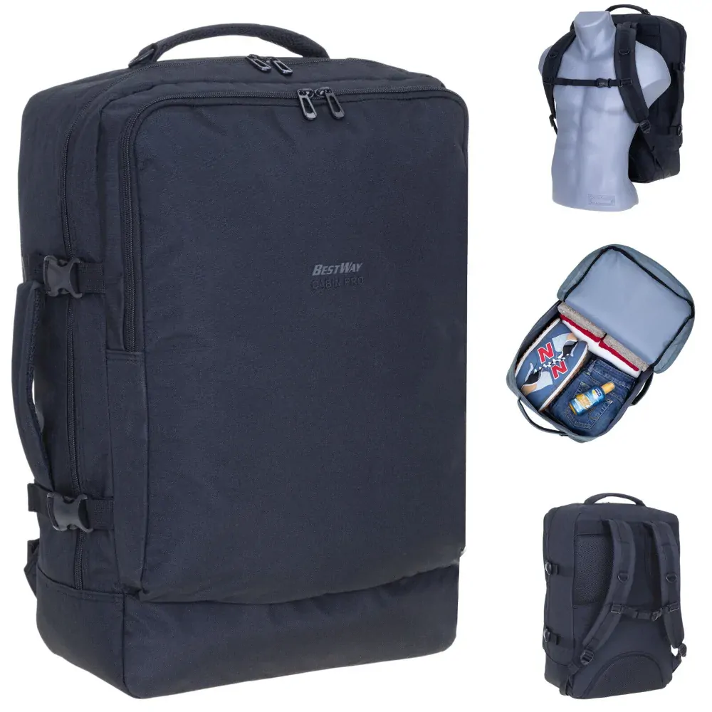 Cestovní batoh modrý 40L - Bestway Cabin Pro 300