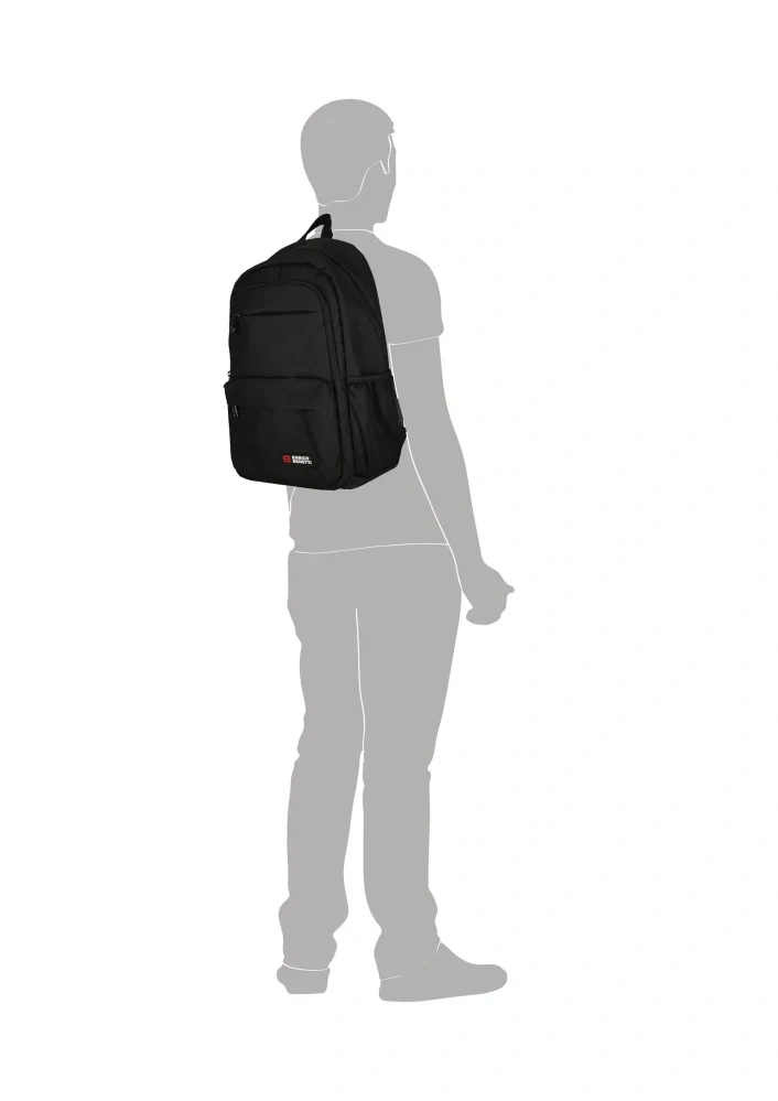 Pánský městský batoh na notebook 15" černý 23L - Enrico Benetti 