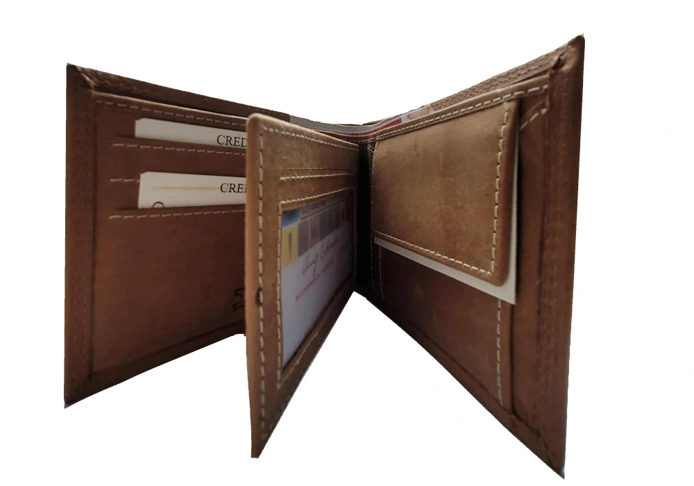 Pánská kožená peněženka Wild By Loranzo hnědá