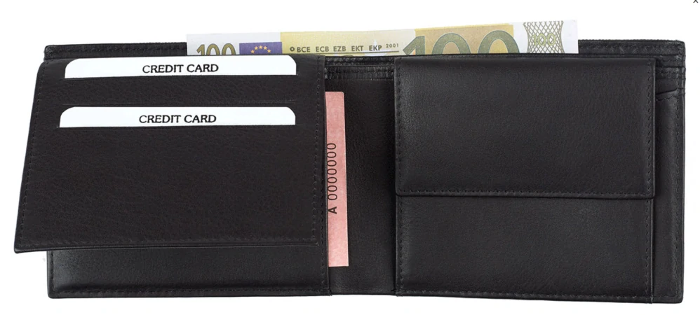 Pánská peněženka Bench černá s pruhem