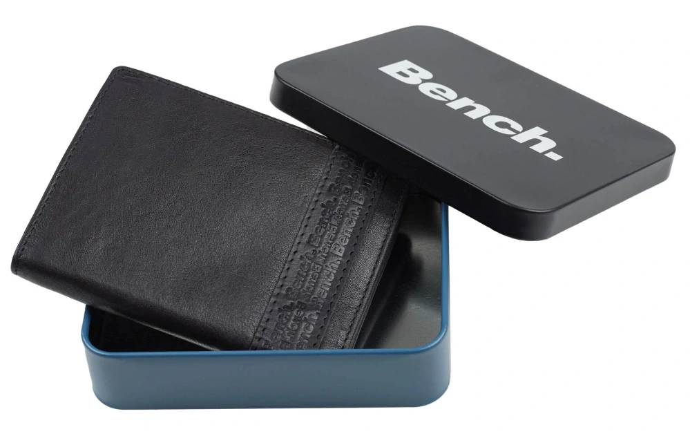 Pánská kožená peněženka Bench černá