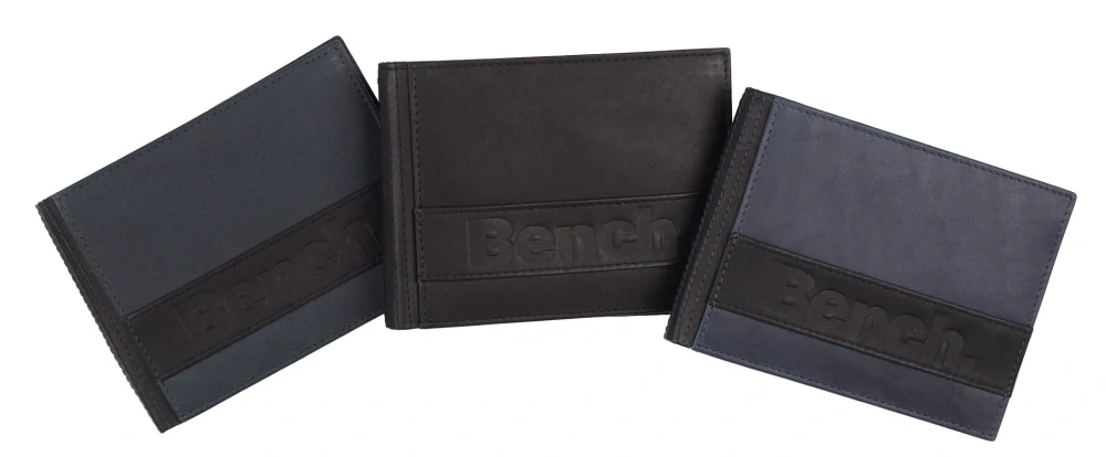 Pánská kožená peněženka Bench černá