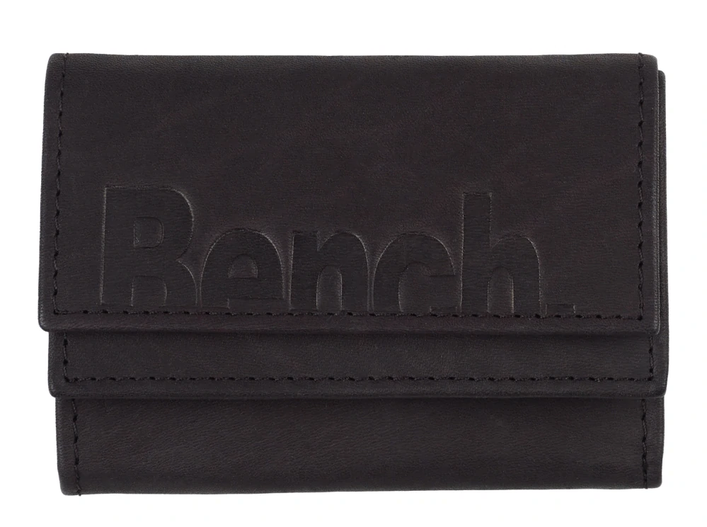 Dámská malá kožená peněženka Bench černá