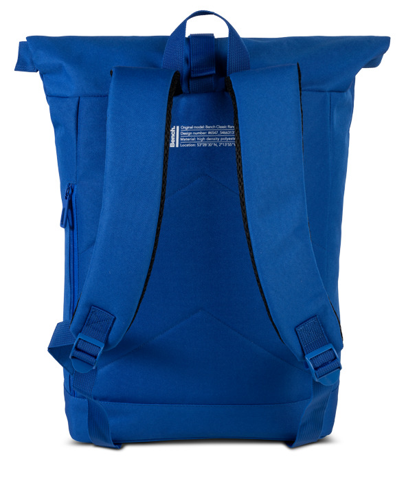Městský batoh modrý 21L - Bench Solid