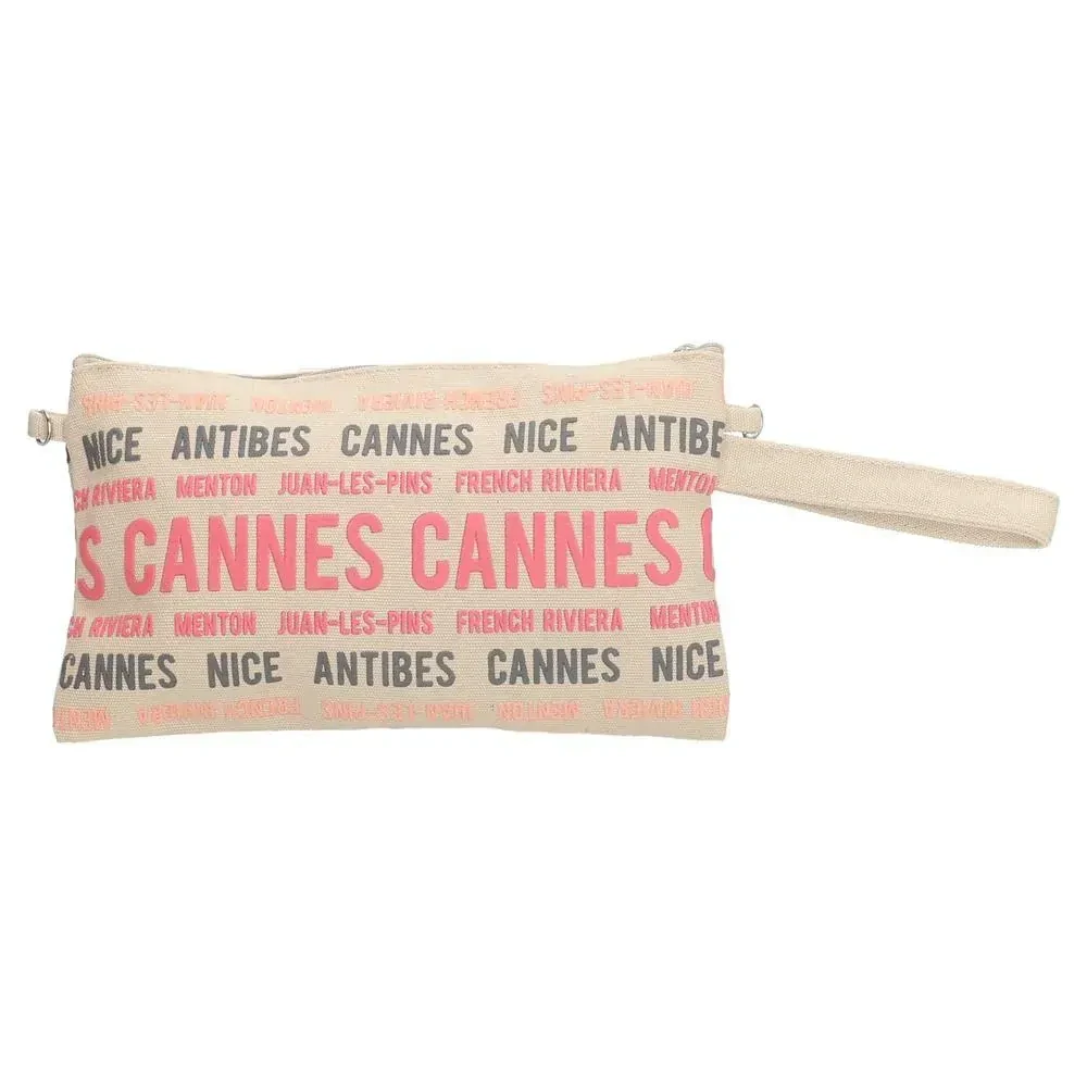 Dámská textilní kabelka béžová - PE-Florence Cities 