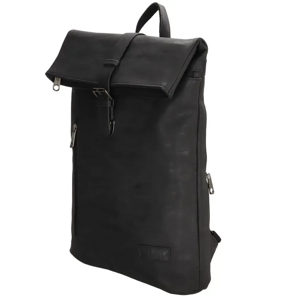 Městský batoh nejen na notebook 15" černý 15L - Enrico Benetti