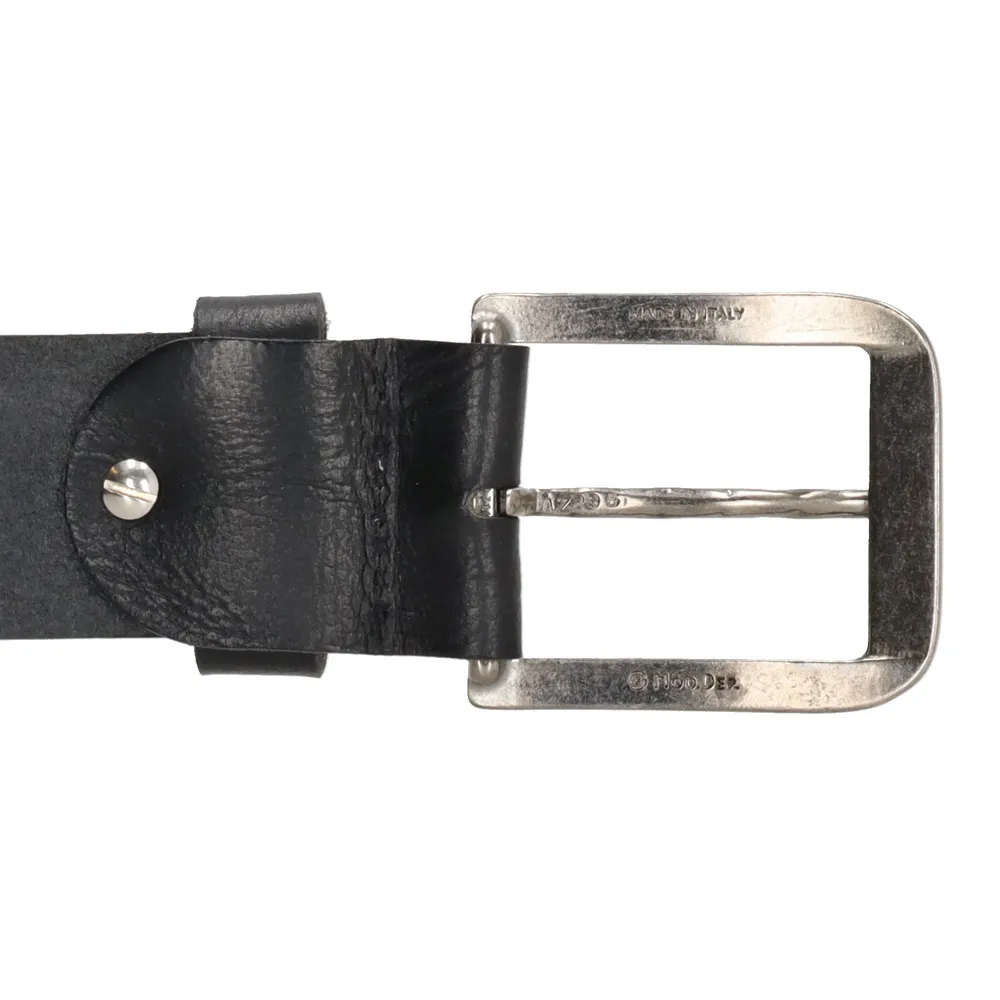 Pánský kožený pásek Hide & Stitches Frisco černý