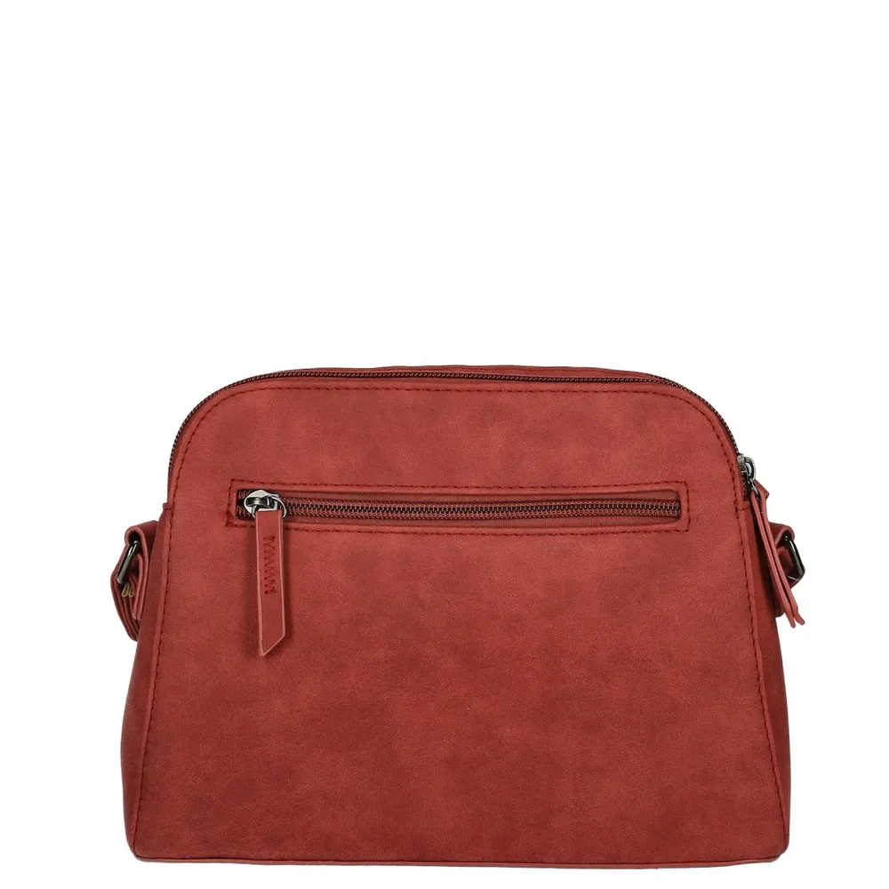 Dámská crossbody kabelka červená - Enrico Benetti Kensi 