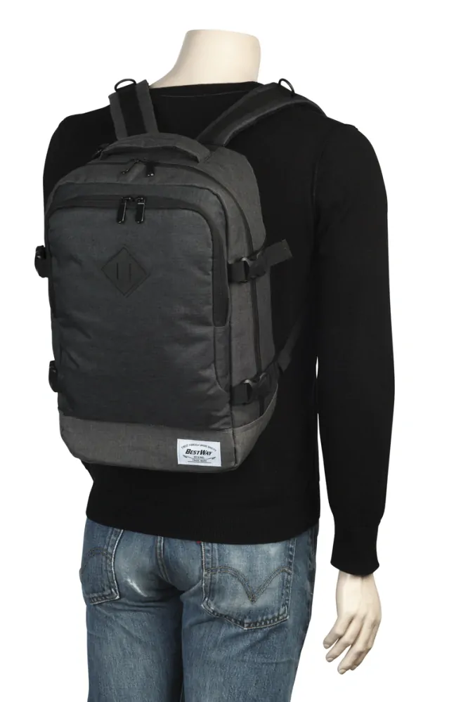 Cestovní batoh šedý 20L - Bestway Cabin Pro Small
