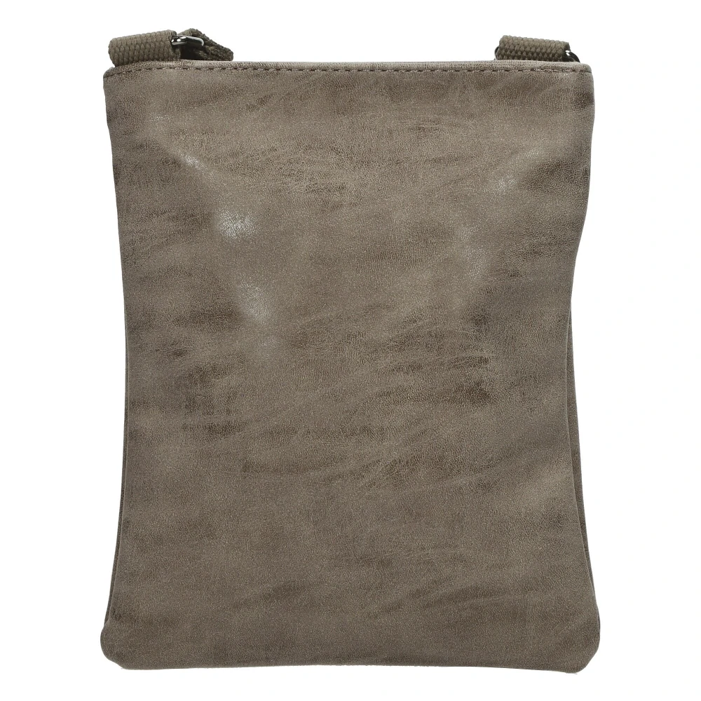 Pánská crossbody taška na doklady šedá - Enrico Benetti