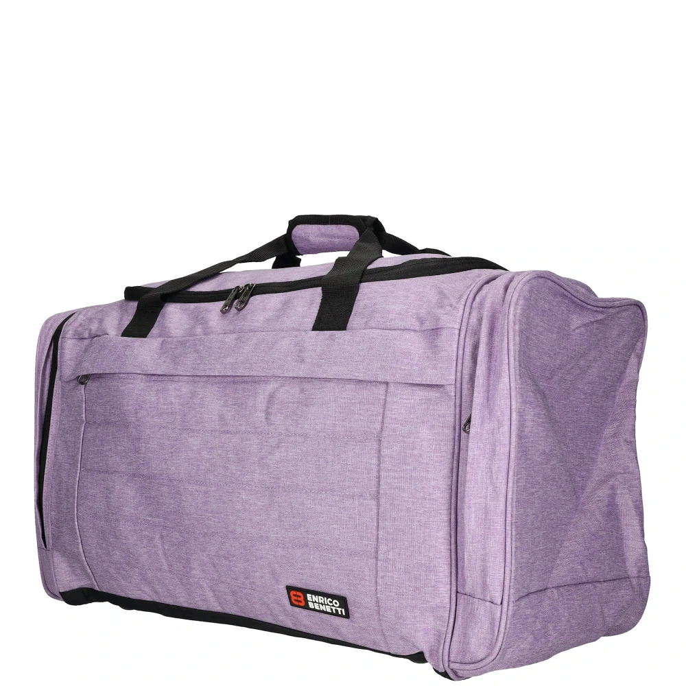 Velká sportovní taška fialová 87L - Enrico Benetti