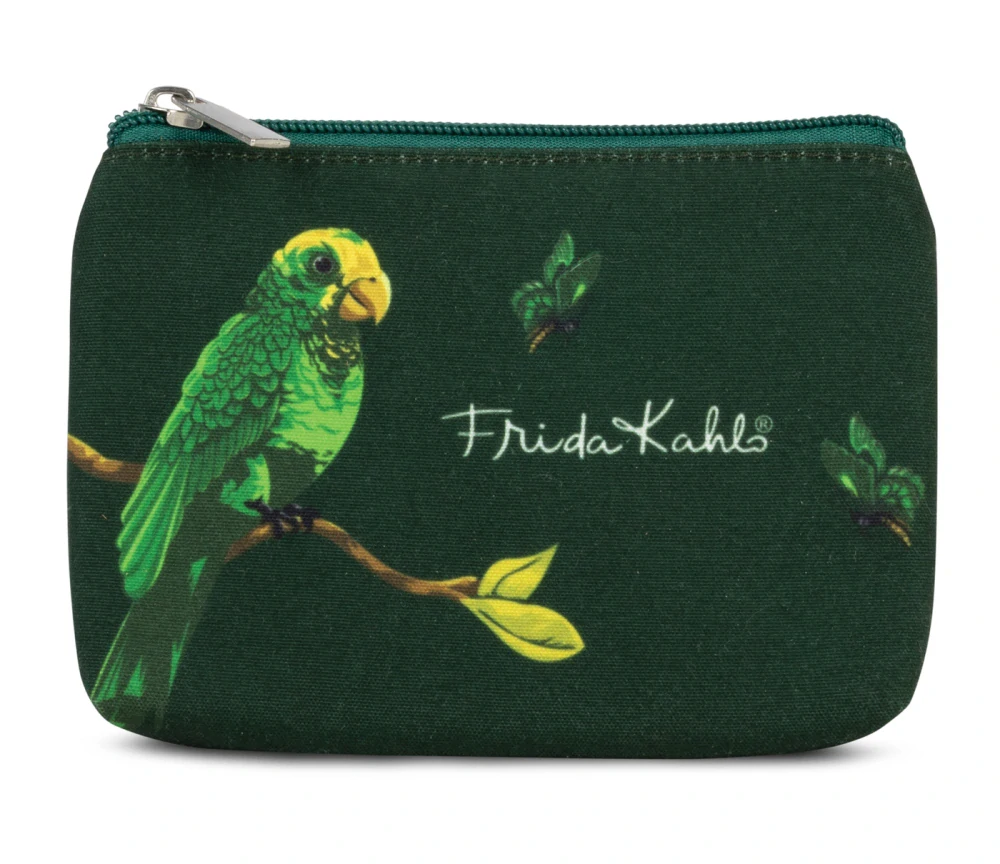 Set 2ks kosmetických tašek papoušci - Frida Kahlo