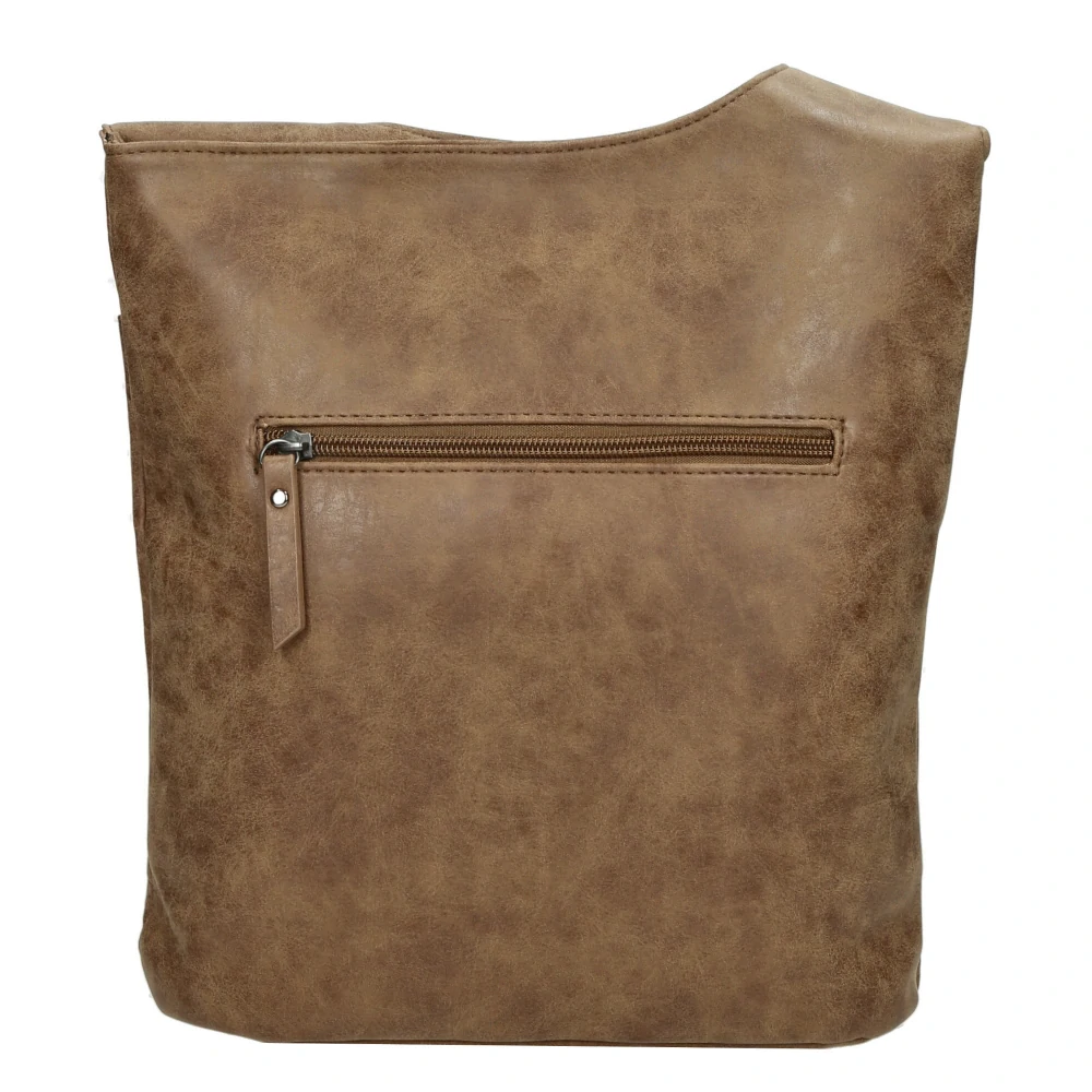 Dámská crossbody kabelka hnědá - Enrico Benetti Zoë