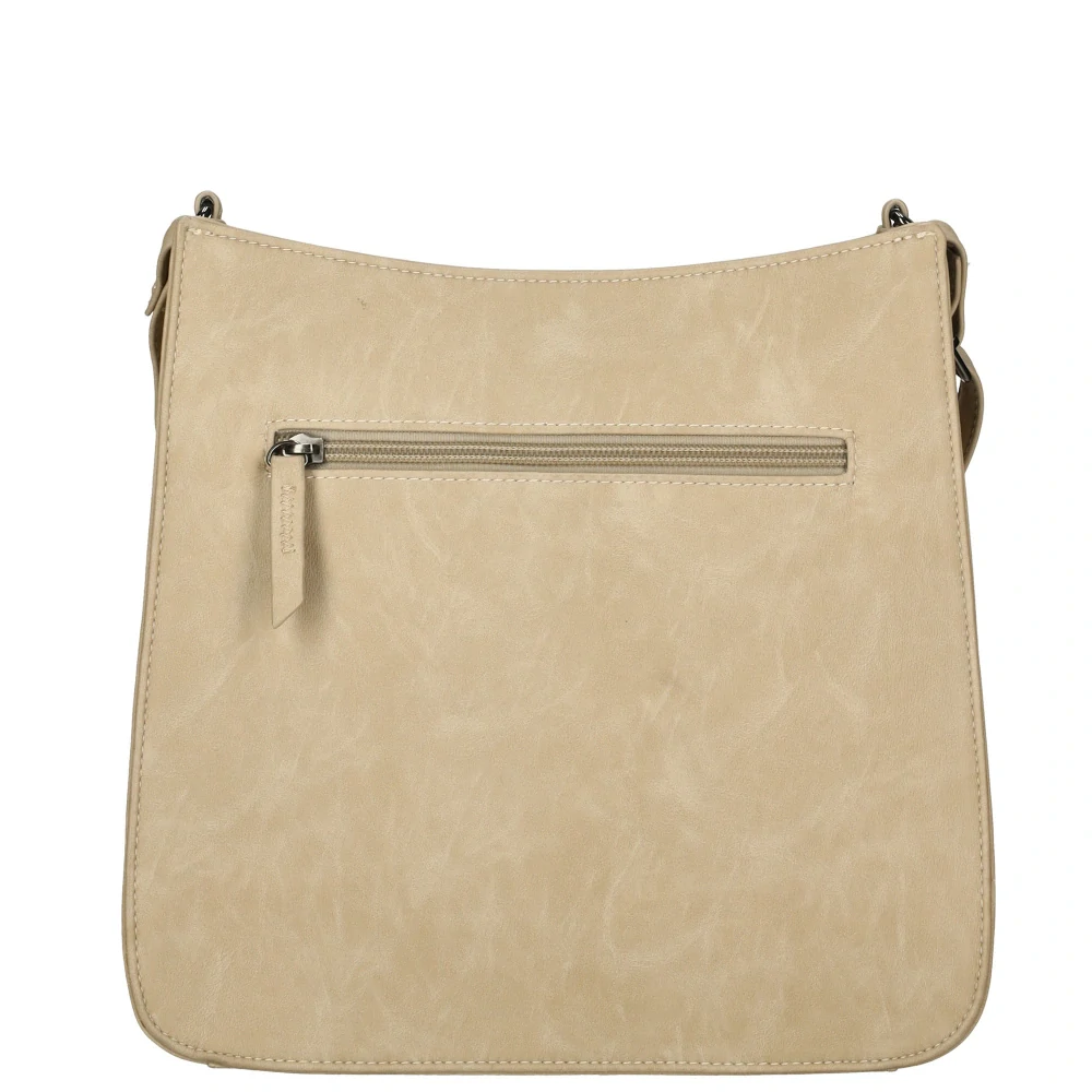 Dámská crossbody kabelka přes rameno béžová - Enrico Benetti Roza