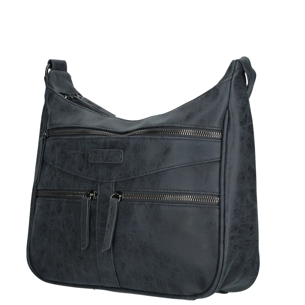 Dámská crossbody kabelka modrá - Enrico Benetti